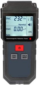 Real Instruments Emf Meter, Electromagnetic Radiation Tester,hand-held Mini Digital Backlight Lcd Emf Detector Sound And Light Alarm Great Tester For Home Emf Inspections, Office, Outdoor
