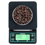 Coffee Gator Coffee Scale – Digital, Multifunctional, Weighing Scales w/Timer & Large LCD Display for Espresso, Food and Kitchen Use