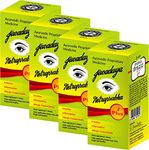 Jiwadaya Netraprabha Plus Ayurvedic Herbal Eye Drops for Dry Eyes, Conjunctivitis, Swelling, Irritation, Tearing, Refreshing, Strained Eyes etc - 10ml - Pack of 4