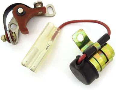 Contact Breaker Tune Up Kit - Points & Condenser Set - Compatible with Honda CT90 CM91 1966-1979