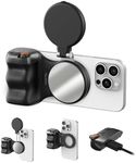 TELESIN Fun Shot Magnetic Phone Camera Grip+ C03 Magnetic Selfie Light Creator Kit Compatible with iPhone Magsafe & Android, Bundle Kit for Selfies/Photography/TikTok/Zoom Calls/Video (Black)