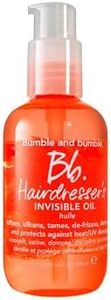 Bumble and bumble. Hairdresser's Invisible Oil Frizz-Reducing Hair Oil | Heat Protection, Frizz Control + Shine | Curly, Wavy, Straight | With Argan, Coconut, + Grapeseed Oil, 100 ml