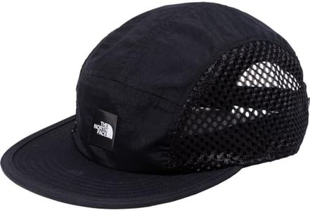 The North Face NN02330 Hat, Five Panel Mesh Cap, Unisex, Black, One Size