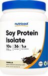 Nutricost Soy Protein Powder, 1 LB 