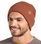 Tough Headwear Merino Wool Beanie for Men - Womens Wool Hat - Beanie Hats - Tobboggan Hat - Mens Winter Hat for The Cold