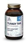 PURICA Organic Turkey Tail Mushroom Capsules 500mg, 360 Count, 90-Day Supply, Supports Digestion & Overall Wellness - Vegan, Non-GMO, Gluten-Free, Herbal Supplement for Adult
