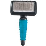 Master Grooming Tools TP353 15 Ergonomic Slicker Molded Brushes for Dogs-Medium, 4" x 2½"