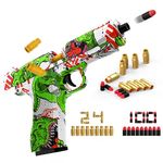 Shell Ejecting Toy Gun for Kids, Plastic Pistol Blaster with Soft Foam Bullet, Children Gadget Shooting Game for Indoor Outdoor, Birthday Stocking Filler Xmas Easter Gift/Present for Boys Girls