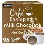 Café Escapes Milk Chocolate Hot Cocoa, Hot Chocolate, 96 Count