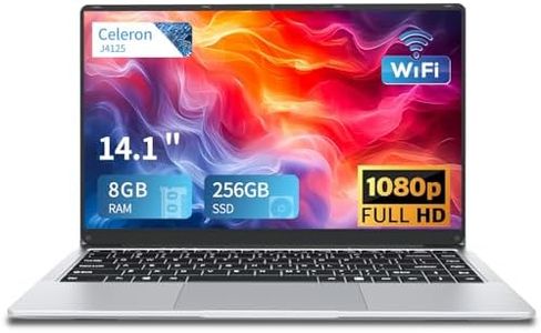 Insoluxia Ordinateur Portable 14,1", PC Portable 8Go LPDDR4 RAM 256Go SSD, Windows 11 PC Portable Celeron J4125 CPU, 1920 * 1080 IPS Convertible 180° Écran Laptop, BT5.0+Mini HDMI+WiFi 5GHz