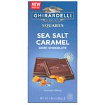 Ghirardelli Squares Dark Salted Caramel Chocolate Bar (138g)