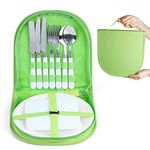 Silverware Set For 12 With Organizer