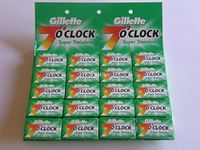 100 7 O'clock Double Edge Safety Razor Blades [Health and Beauty]