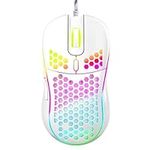 Honeycomb Wired Gaming Mouse, 4 Adj