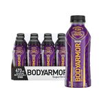 BODYARMOR SuperDrink Strawberry Grape, 473 mL Bottle, Pack of 12