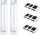 HYJJ 2X Fridge Water Filter EPTWFU01-WF+3X Air 242047806 Compatible with Electrolux & Westinghouse EPTWFU01 EPTWFU01T WHE6874SA ULX220 EPTWFU01C EWF02 4562222 012505454226 807946701 ACC024 A13402905