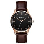 MVMT Analogue Quartz Watch for Men with Brown Leather Strap - D-MT01-BLBR