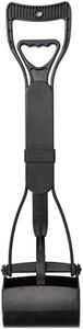 AIMALL Pet Dog Pooper Scooper with Long Handle, Spring Action Waste Grabber Picker for Easy Clean-Up, One-Handed Poo Pickup Tool for Walking & Outdoors