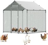 VEVOR Metal Chicken Coop, 6.56x6.56