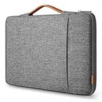 Inateck 13-13.3 Inch Laptop Sleeve Case Compatible with MacBook Air 13 2012-2020, MacBook Air M1, MacBook Pro M1, MacBook Pro 13 2012-2021, Surface Pro X/7/6/5/4/3, MateBook D14 - Grey