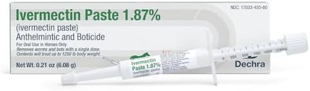 Dechra Ivermectin Paste 1.87% | Horse Dewormer Paste