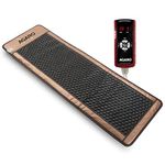 AGARO Corded Electric Heating Mat 14Pcs Half & 683pcs Black Hexagon Diamond Stone for Blood Circulation