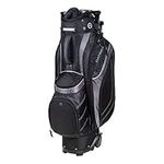 Datrek Transit Golf Cart Bag, Black/Charcoal/Silver