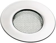 KitchenCraft KCSINK Mesh Sink Strainer / Shower Drain Hair Catcher, Stainless Steel, 7.5 cm