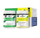 Physis Advanced Multistrains and Prebiotic Bio Cultures Value | 30 Capsules Each | Bloated Stomach Relief Tablets | Dairy Free Probiotics Treatment for Digestion | Prebiotics & Probiotics for Adults