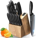 Home Hero Kitchen Knife Set with Sh