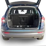 Travall Guard Compatible With Skoda Karoq (2017-Current) TDG1590 - Vehicle-Specific Dog Guard Luggage Barrier Load Separator