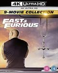 Fast and the Furious: The Complete Action-Packed 9 Movies Collection incl. The Fast Saga (4K UHD) (9-Disc) (Uncut | Special Collector's Edition Box Set incl. Slipcase Packaging | Region Free 4K Ultra HD | UK Import)