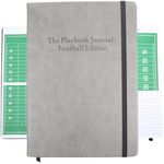 FOOTBALL DIAGRAM JOURNAL- The Playbook Journal: Football Edition, Large Hardcover Notebook