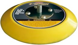 Astro Pneumatic Tool 4607 5" PU Hook & Loop Backing Pad , yellow