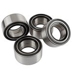 Nakuuly Front and Rear Wheel Bearings Pack of 4 Compatible with Polaris RZR XP 4 900 1000 Turbo Diesel Crew Scrambler Sportsman Replaces # 3514699 3514822 3514924 3514627