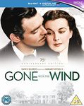 Gone with the Wind: 75th Anniversary Edition (Blu-ray + Digital HD + UV) (2-Disc) (Uncut | Slipcase Packaging | Region Free Blu-ray | UK Import)