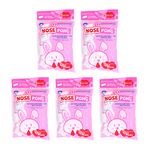 Nosebleed Plugs, 5 Pack Nasal Nose Stopper, Cotton Rolls for Mouth and Nose, Nose Tampons, Blood Stopper, Nosebleed Plugs for Kids, Nosebleed Stop for Children and Small Adult Home Ourdoor Sports(L)