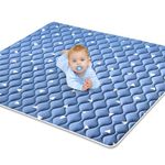 Premium Foam Baby Play Mat 50" x 50", One-Piece Crawling Mat, Non-Slip Cushioned Baby PlayMat for Playing, Baby Playmat Floor Mat for Infants, Babies, Toddlers