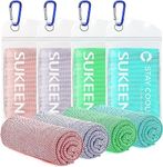 Sukeen 4 Pack Cooling Towel (40"x12