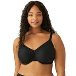 Wacoal Women's Plus Size Perfect Primer Underwire Bra, Black, 34DD