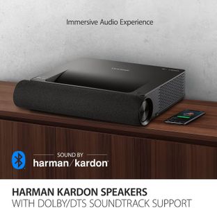 ViewSonic 4K Ultra Short Throw Projector – Black