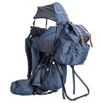 ClevrPlus Urban Explorer Child Carrier Hiking Baby Backpack, Marine Blue