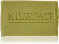 Kiss My Face Moisturizing Bar Soap for All Skin Types - Pure Olive Oil, 4 oz. (Packaging May Vary)