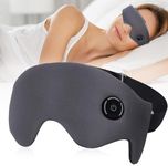 Heated Eye Mask, Warm Eye Compress, 3 Heat Levels, Detachable Design and Washable, Rechargeable Sleep Mask for Blepharitis Puffy Eyes, Styes Eye, MGD and Dry Eye Syndrome, Present for Friends, Travel