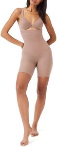 SPANX Shapewear for Women Tummy Control High-Waisted Power Short (Regular and Plus Size) Cafe Au Lait LG