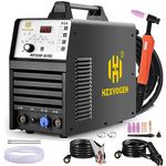 HZXVOGEN TIG Welder AC/DC with Pulse, 200A Aluminum TIG Welder with Square Wave/Stick/ARC/2T/4T 110/220V Dual Voltage Digital Inverter IGBT HF TIG Welding Machine HVT250P