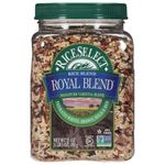 RiceSelect Royal Blend, Texmati White, Brown, Wild, and Red Rice, 21 Ounce Jar