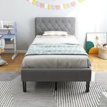 Giantex Twin Bed Frames for Kids, M
