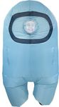 KAPTOYS AMONG US CREWMATE INFLATABLE COSTUME - CHILD - CYAN