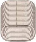 BIKICOCO 1-1/2'' Metal Oval Ring Buckle Loops Non Welded for Leather Purse Bags Handbag Straps, Silver - Pack of 20